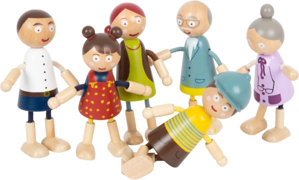 Wooden Family Figurines by Small Foot