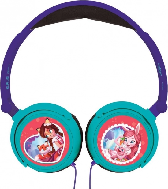 Opvouwbare bedrade kinderhoofdtelefoon ENCHANTIMALS met volumebegrenzing