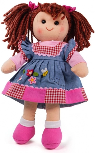Poupée en tissu Melody de Bigjigs Toys 34 cm