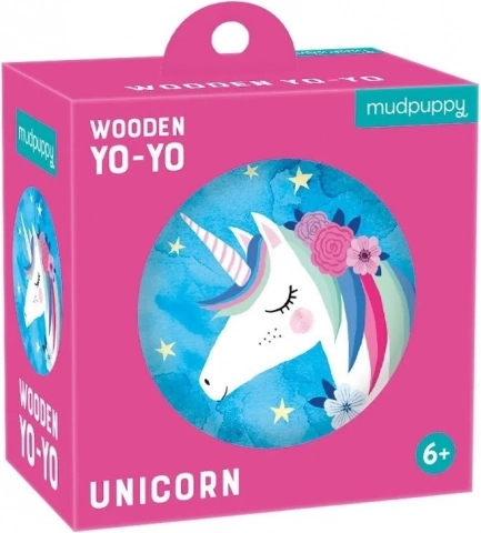 Houten Jojo Eenhoorn van Mudpuppy