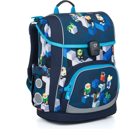 Ultra-light Topgal Aira school satchel pixelart