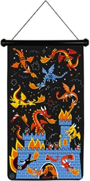 JANOD Magnetic Dartboard Dragons