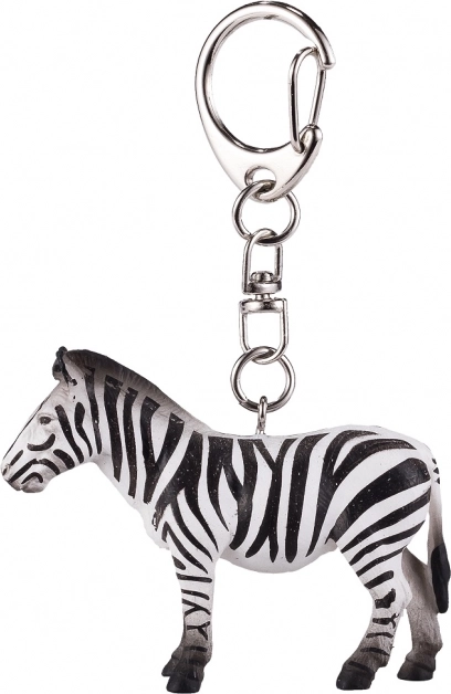 Zebra Mojo Keychain