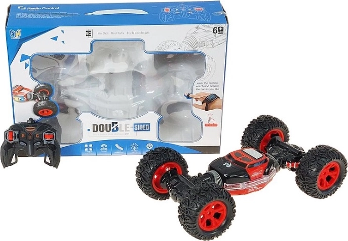 Voiture RC flexible télécommandée avec transmission 4x4 et feux LED
