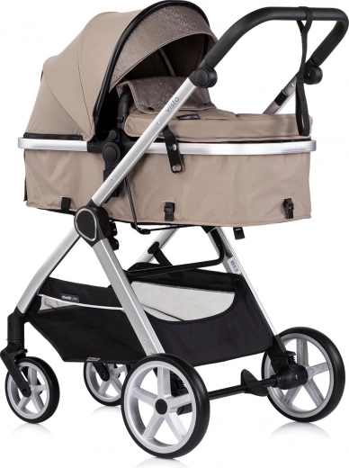 2-in-1 Combo Stroller Chipolino Vista – Tiramisu
