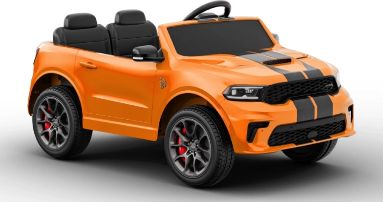 Voiture électrique pour enfant Dodge Durango orange