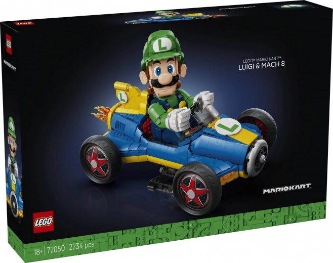 LEGO Super Mario Mario Kart – Luigi en Mach 8