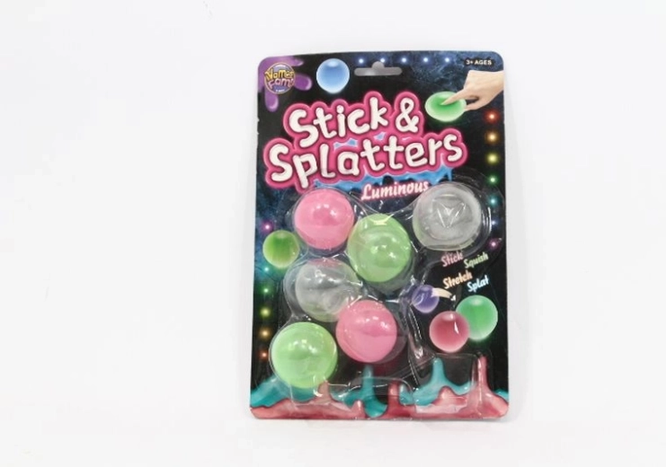 Squeeze anti-stress squishy ball (pack of 6 pcs)