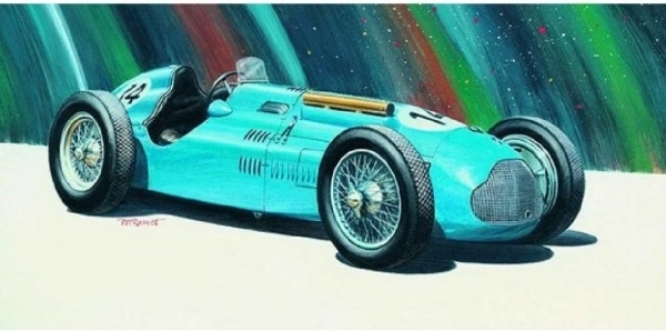 TALBOT-LAGO Grand Prix 1949 car model