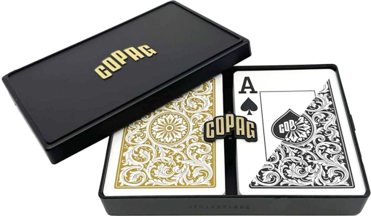 COPAG Elite speelkaarten goud/zwart