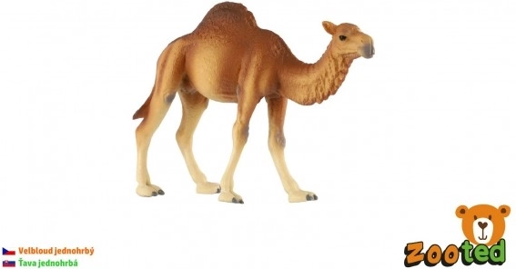 One-humped camel zooted 13 cm in a bag
