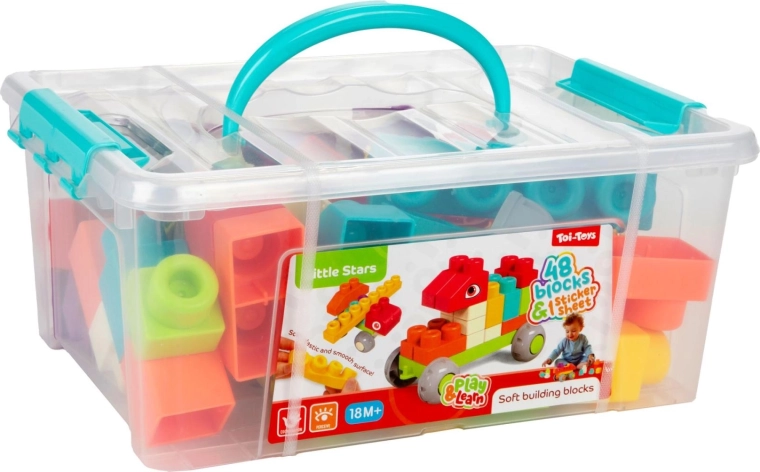 Praktische opbergbox met handvat