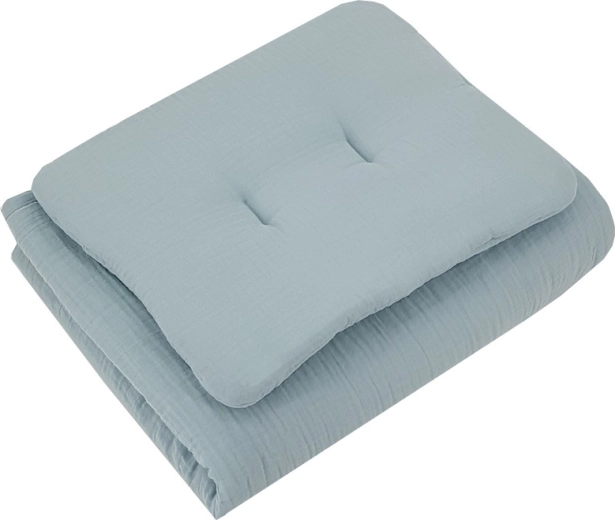 Zarter und atmungsaktiver Musselin aus 100% Baumwolle