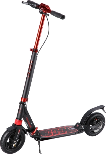 Opvouwbare stadsstep NILS Extreme HM209T zwart‑rood