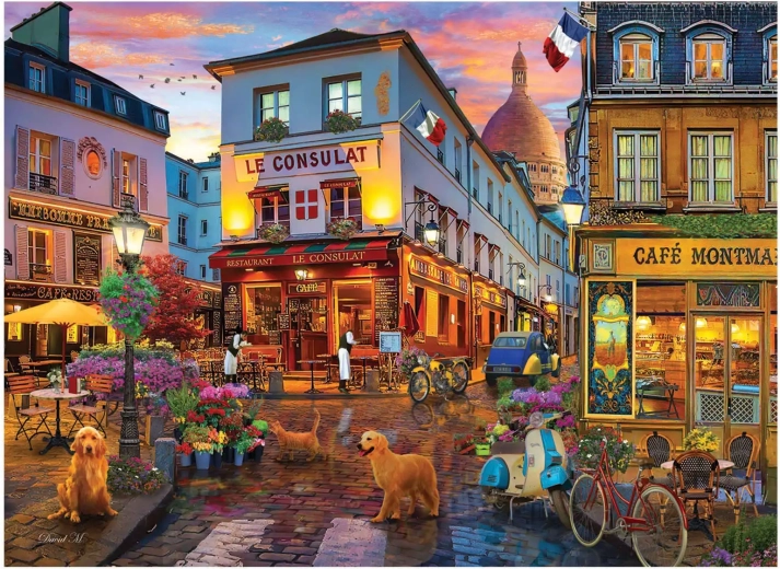 Anatolian Puzzle Café Montmartre 1000 pièces