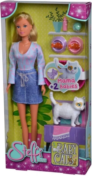 Steffi Doll and Kitty Care