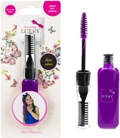 Lukky neon haar mascara, paars