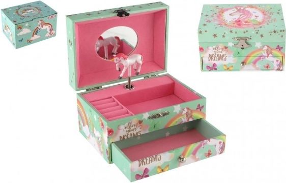 Unicorn Music Jewelry Box