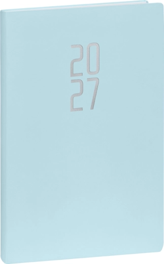 Notique wekelijkse agenda Ponza 2027 lichtblauw 15 × 21 cm