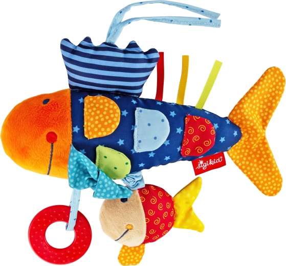 Active plush fish for babies 26 cm Sigikid