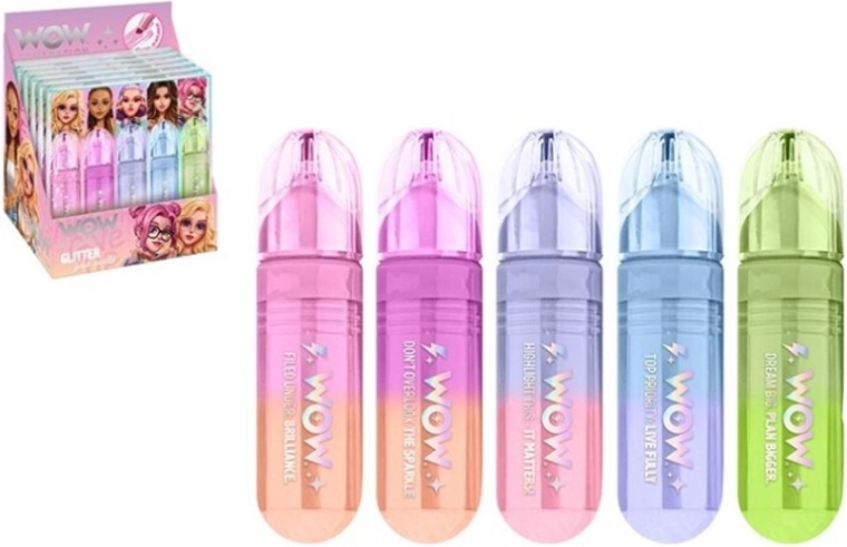 Lot de surligneurs scintillants WOW Generation – pastel, 5 pcs