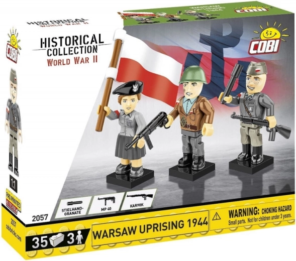 Beelden van Opstandelingen van de Opstand van Warschau 1944 set