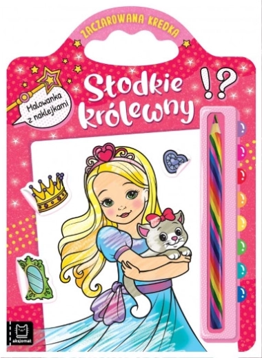 sticker coloring book – sweet princesses