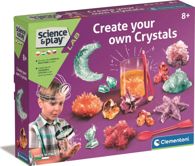 Laboratorium voor de eigen kristallen van Clementoni