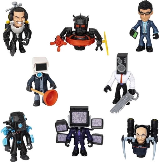 8 characters to collect and play with