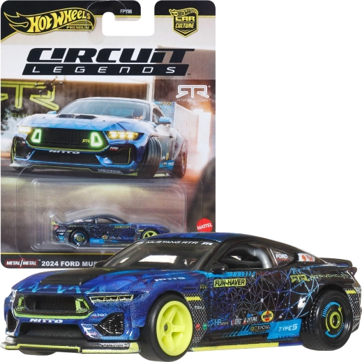 Hot Wheels Premium Circuit Legends car Ford Mustang RTR Spec 5-FD 1:64 7 cm