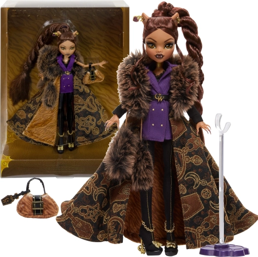 Monster High Clawdeen Wolf House of Wolf – collectible fashion doll with accessories