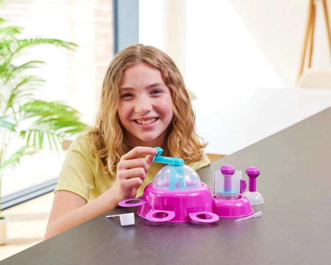 Easy mixing in a compact station