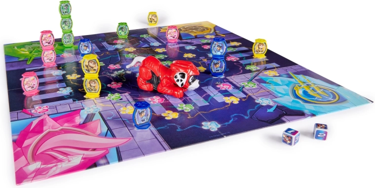 Colorful tokens and tower stacking