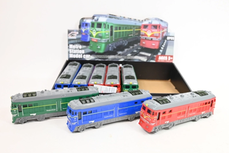 Petit train en plastique 18 cm