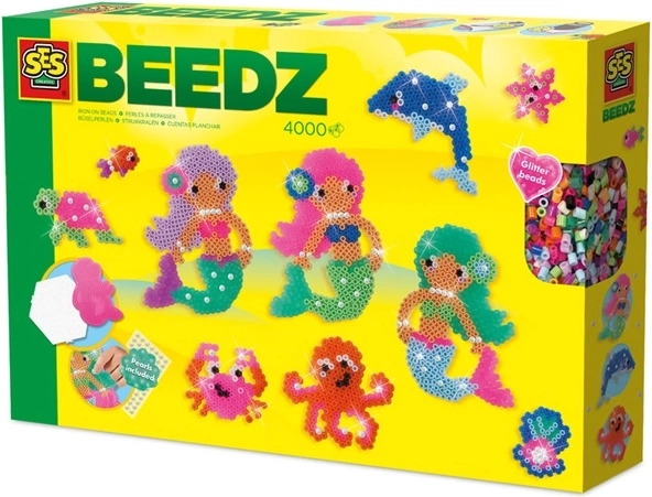 SES Creative Beedz strijkkralen – zeemeerminnen en zeedieren