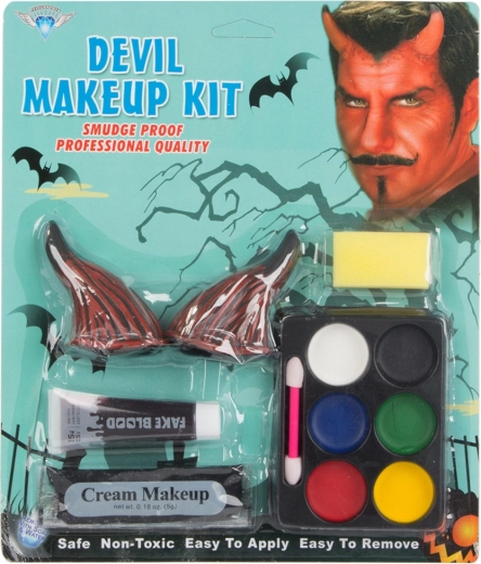 Devilish make-up set for Halloween