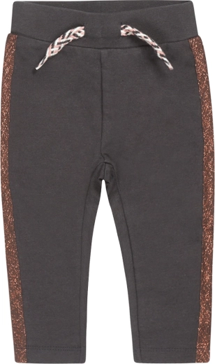 Meisjes sweatpants Dirkje donkergrijs maat 74