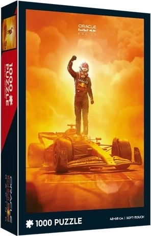 Puzzle Soft Touch F1 Red Bull Racing Max Verstappen 1000 pièces