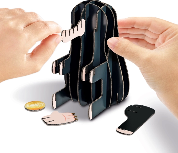 Sturdy cardboard and easy assembly