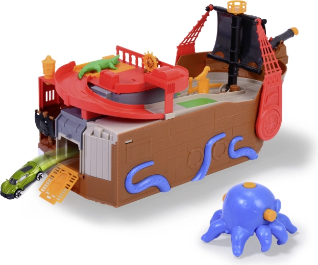 Racetrack hidden in the deck