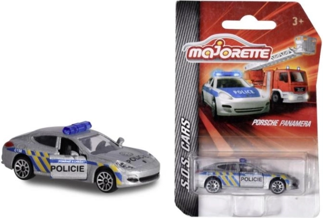 Metalen politieauto Tsjechische versie