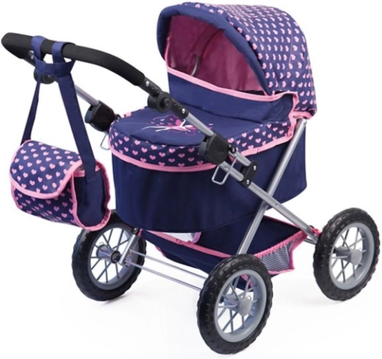 Bayer poppenwagen Trendy bordeaux en roze