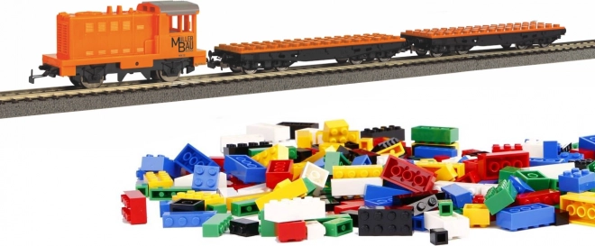 Piko starter building set train with diesel locomotive