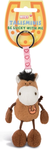 NICI Keychain Brown Horse Talisminis 7 cm