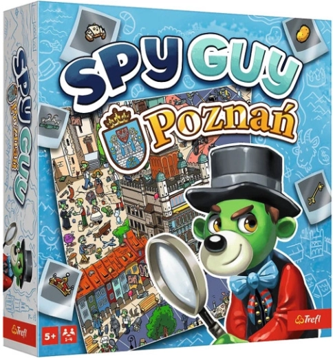 Spy Guy Poznań – a family cooperative game with a giant city map