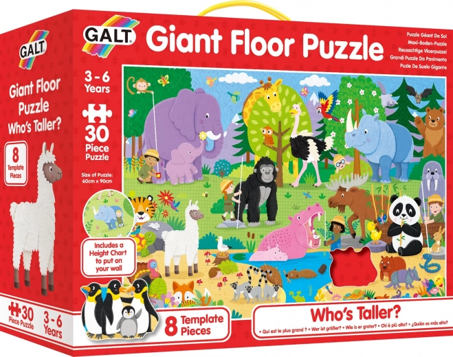 Galt puzzle géant de sol Qui est le plus grand ? 30 pièces