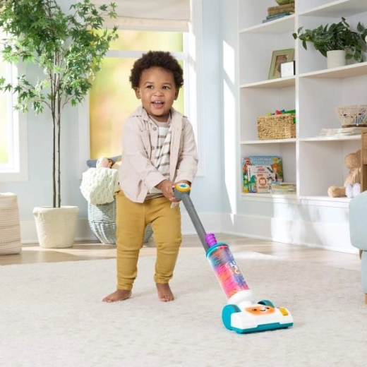 Lights, sounds, and spinning feature