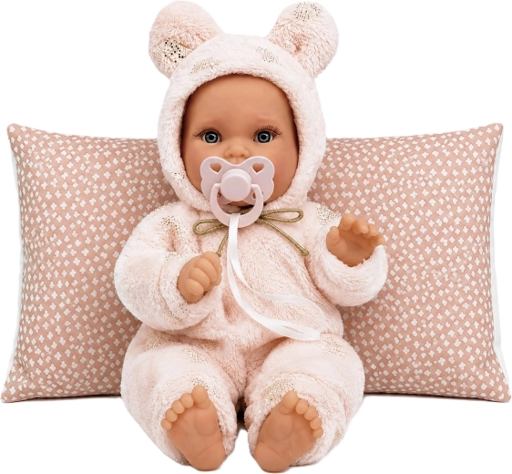 Cadeauverpakking en schattige pluche outfit