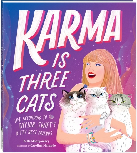 Mudpuppy Karma, ce sont trois chats : la vie selon les meilleures amies de TAYLOR SWIFT et leurs chats
