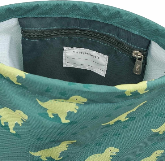 Inner zip pocket for safe storage of small items